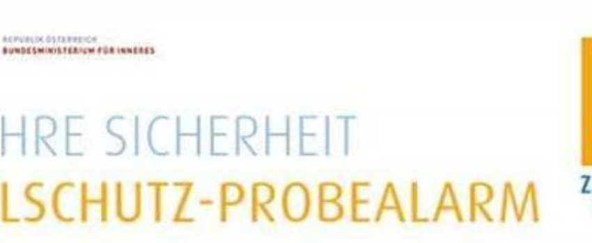 Zivilschutz-PROBEALARM am 7. Oktober 2017