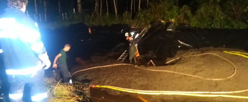 Feuerwehr rettet tausend Fische