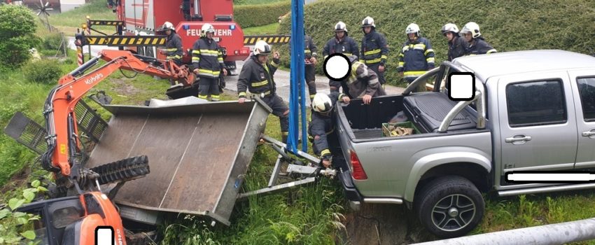 Baggerbergung vom 06. Juni 2019
