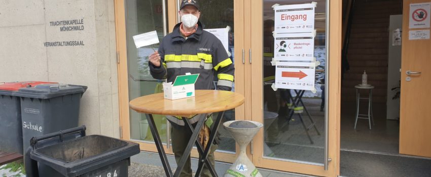 Covid Massentest in Mönichwald
