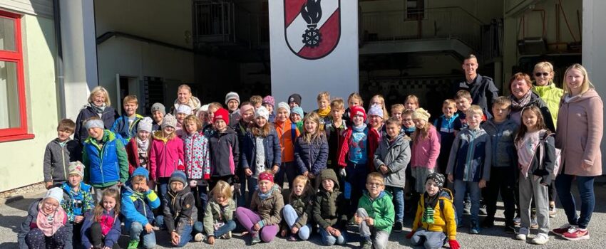 Alarmübung in der Volksschule