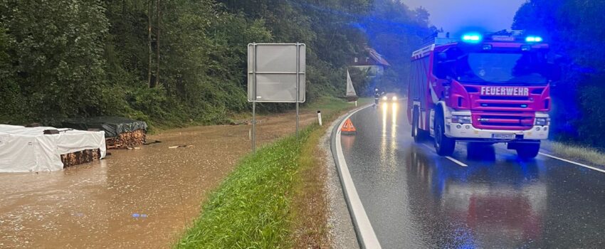 Unwettereinsätze vom 13.09.2023