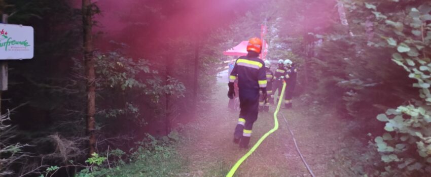 Übung mit den Naturfreunden vom 23.09.2023