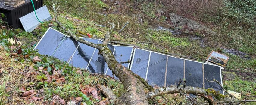 Freimachen vom Verkehrswegen vom 08.12.2025